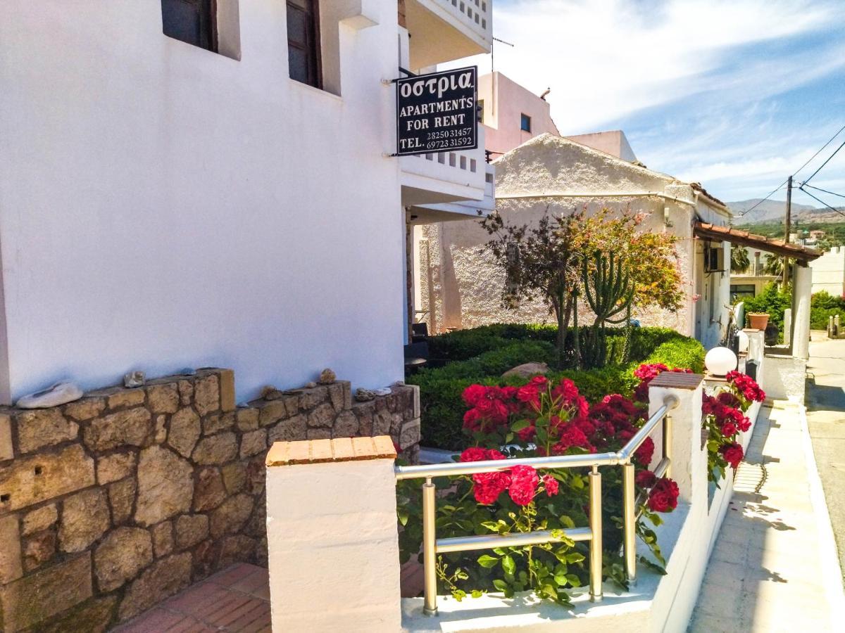 Ostria Apartments Kalives كاليفيس المظهر الخارجي الصورة